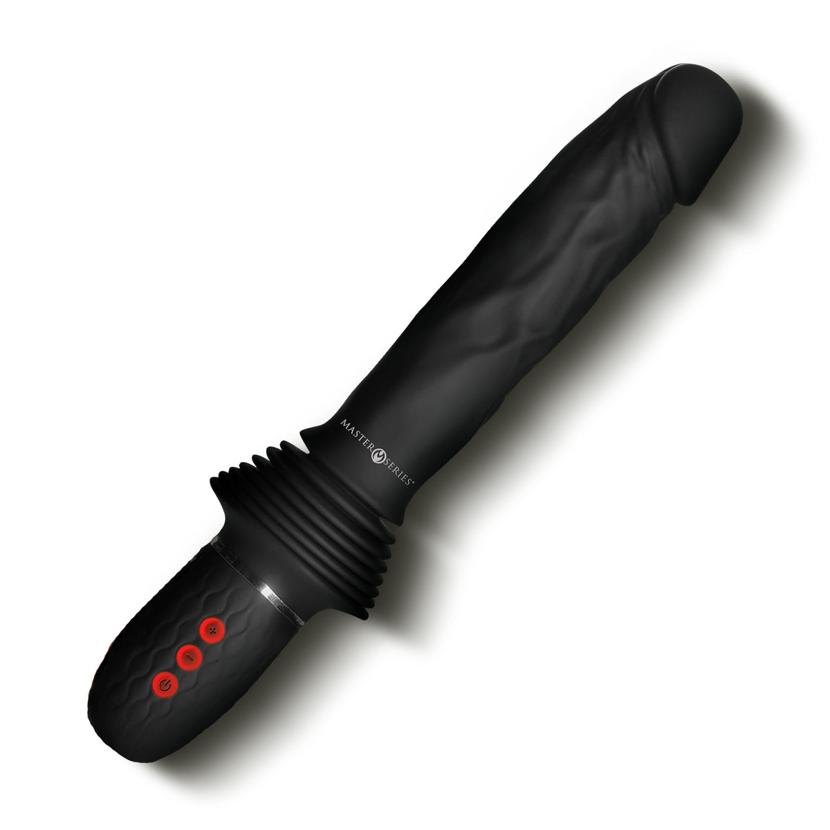 Ultimate Power Pounder Vibrating & Thrusting Silicone Dildo w/ Remote