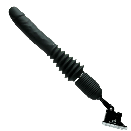 Ultimate Power Pounder Vibrating & Thrusting Silicone Dildo w/ Remote