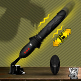 Ultimate Power Pounder Vibrating & Thrusting Silicone Dildo w/ Remote