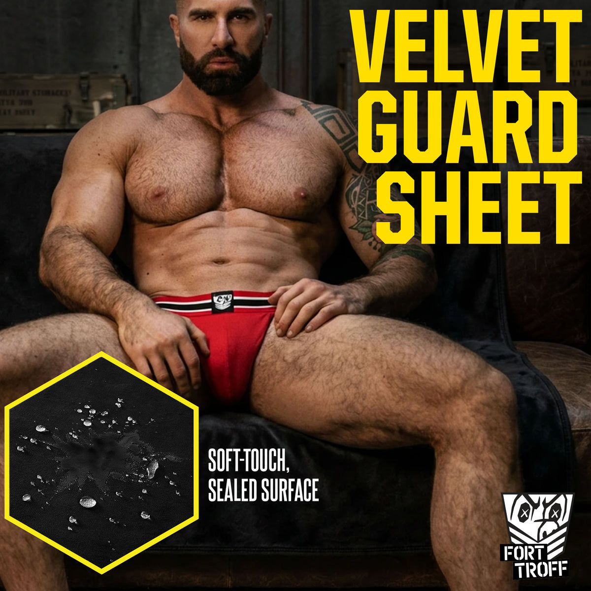 Velvet Guard Waterproof Play Sheet King