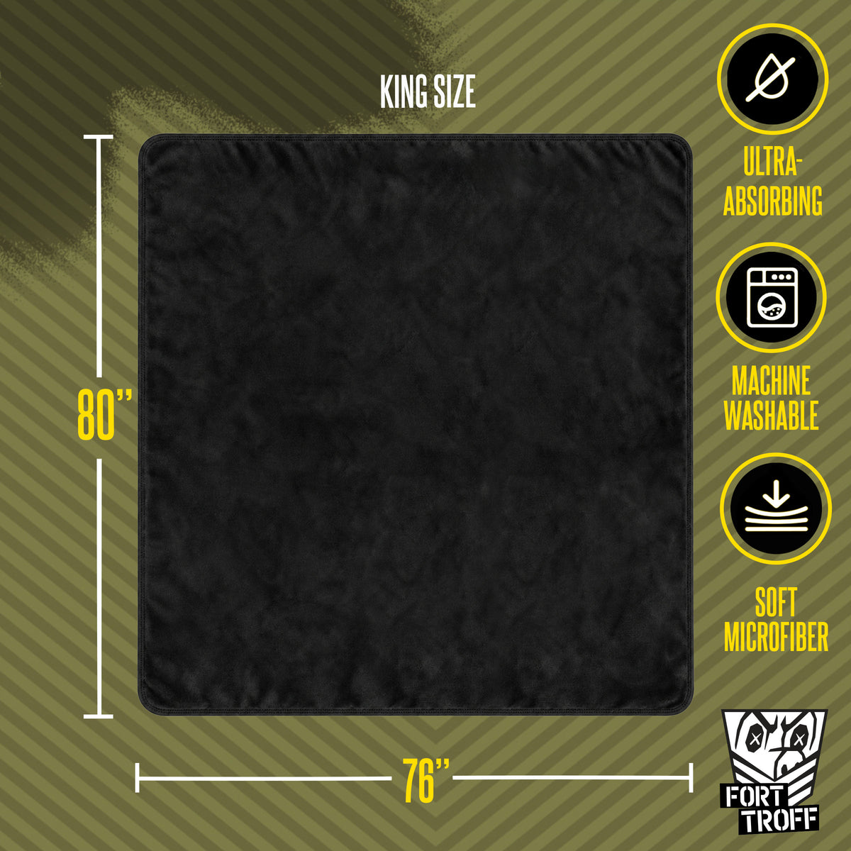 Velvet Guard Waterproof Play Sheet King