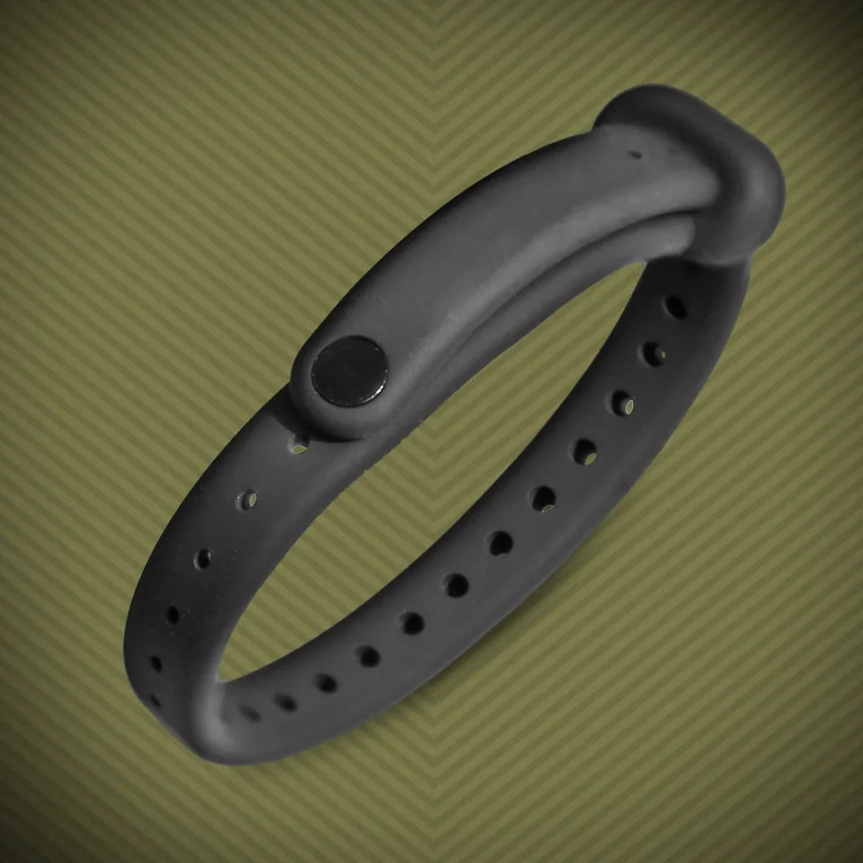 Clamp-It adjustable cock ring silicone strap with 28 snap tightness holes, Fort Troff
