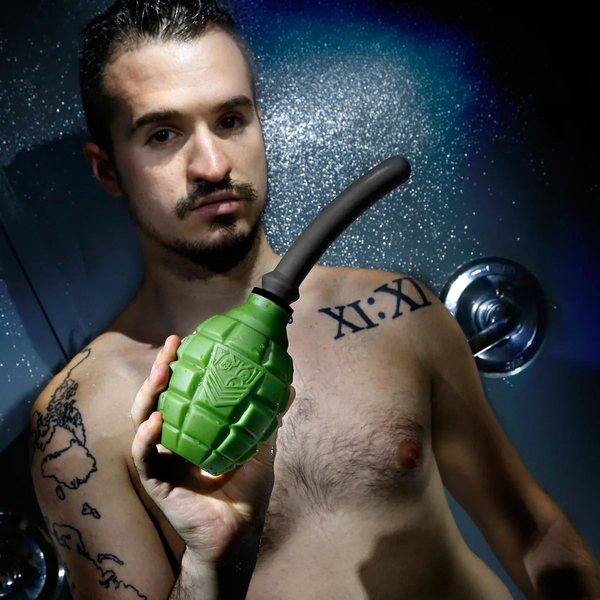 Flexible Silicone Nozzle: Grenade Anal Douche Bulb, Fort Troff