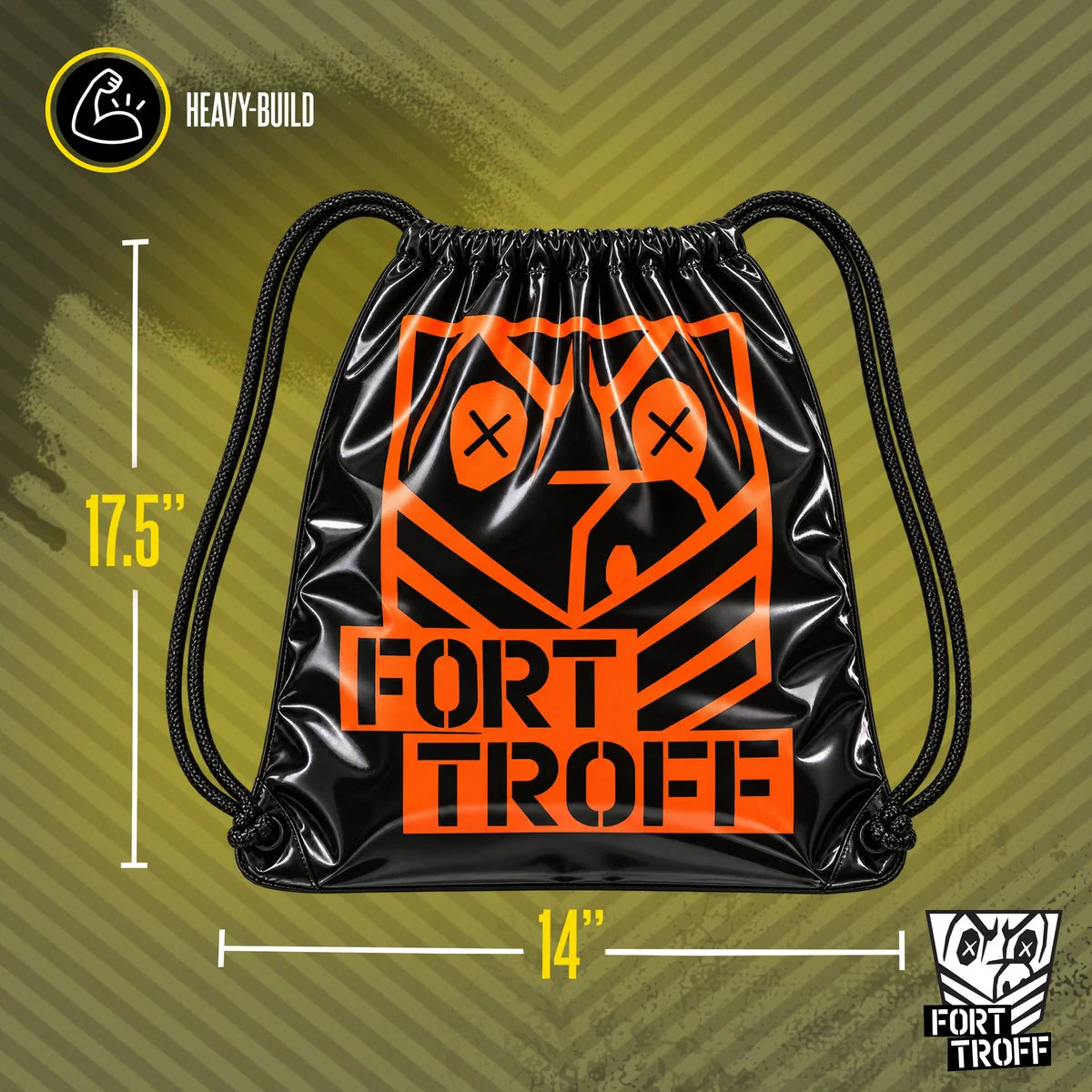 Reinforced Drawstring: Fuck N Go Waterproof Toy Bag, Fort Troff
