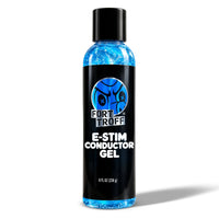 E-Stim Conductor Gel 8 fl oz bottle on a white background, Fort Troff
