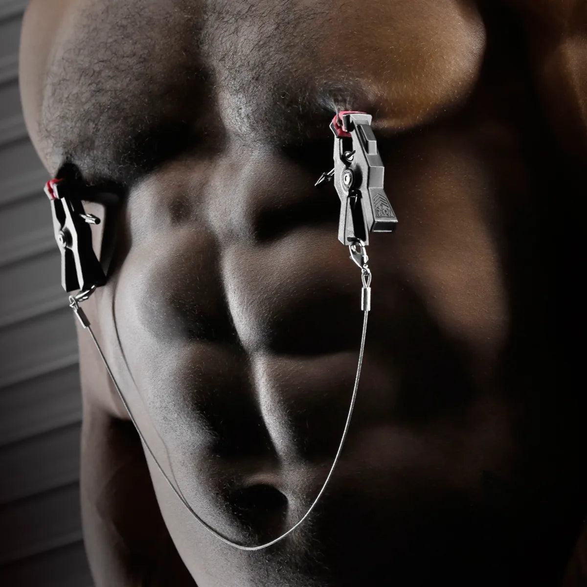 MegaGrip Jumper Clamps steel connector cord detail