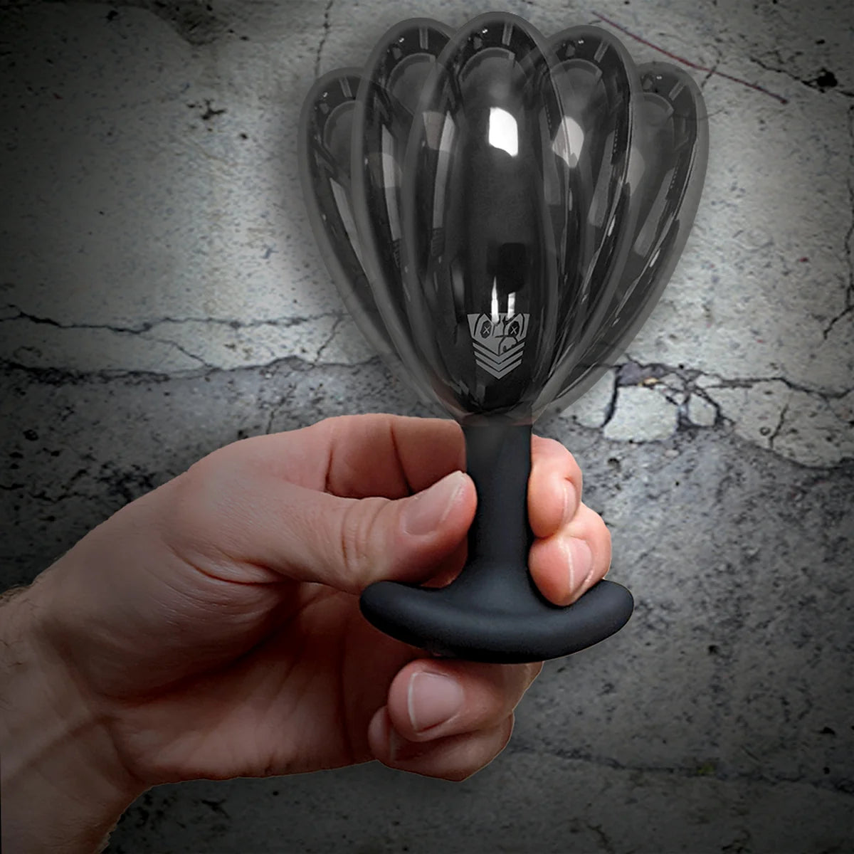 Silicone Spring Stem: Spring Loaded Metal Butt Plug, Fort Troff
