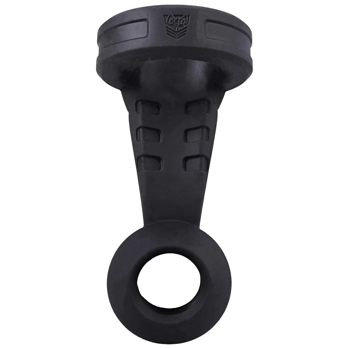 Swing N Hang Heavy silicone ball stretcher rear view with empty weight cradle, Fort Troff