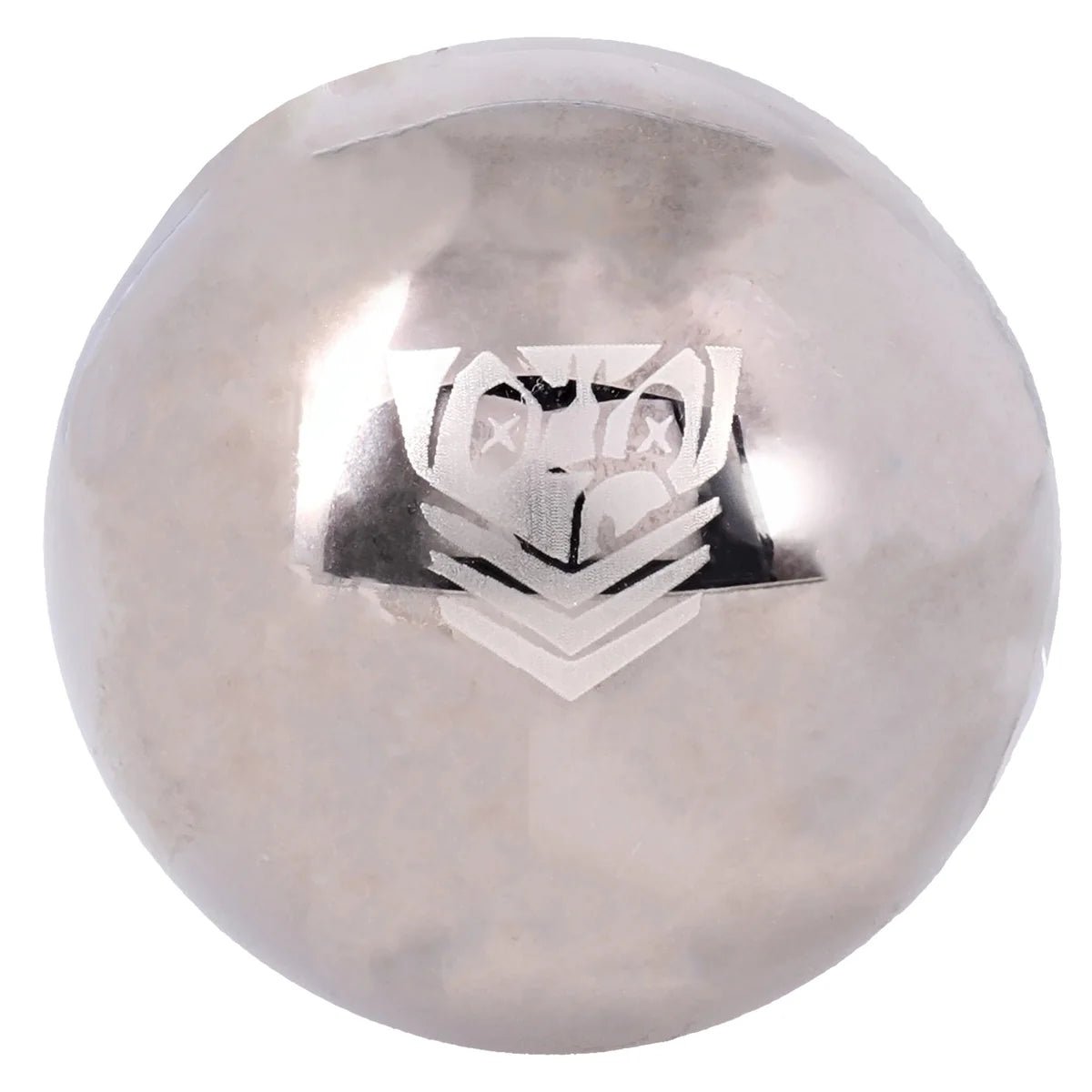 Swing N Hang Heavy polished steel swing weight engraved with the Fort Troff shield