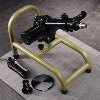 Grunt Fuck Machine olive steel frame with motor, controller, suction plate and Vac-U-Lock mount, Fort Troff