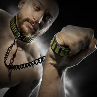 Tactical Collar worn with matching Fort Troff cuff
