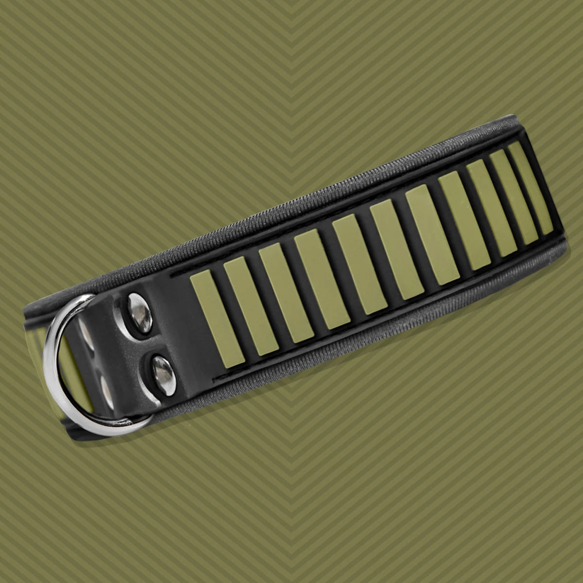 Tactical Collar D-ring close-up