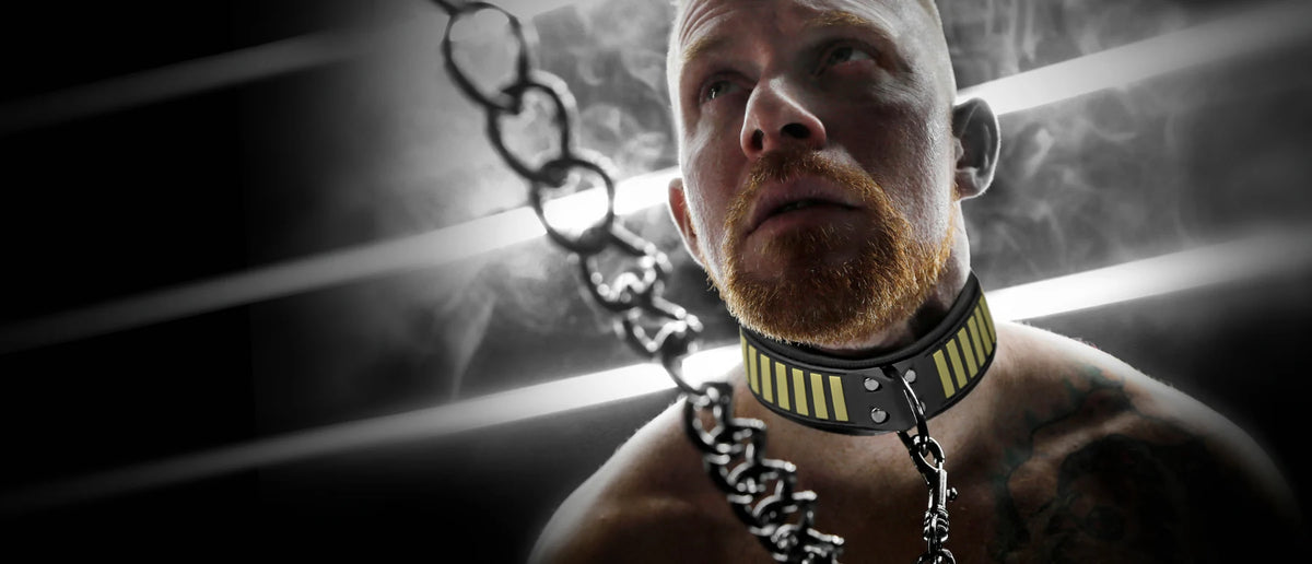 Tactical Velcro Collar and Chain Leash