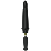 Gunner System thrusting dildo attachment with olive collar and grip handle, Fort Troff