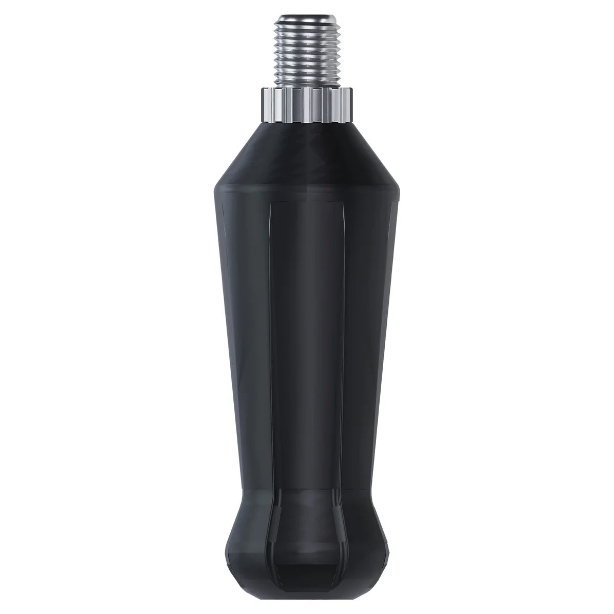 Gunner System black grip handle with threaded steel connector, Fort Troff