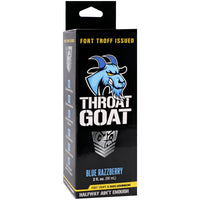 Throat Goat Blue Razzberry deep throat spray in Fort Troff x Doc Johnson retail box