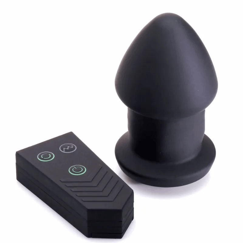 Robo Rimmer rolling vibrating plug with its wireless remote, animated, Fort Troff