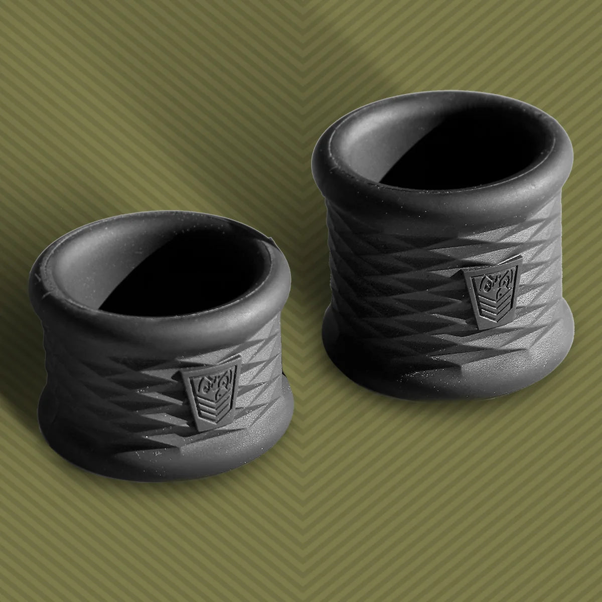 Stretch Flex Trainers 2-pack of textured silicone ball stretchers in two heights, Fort Troff