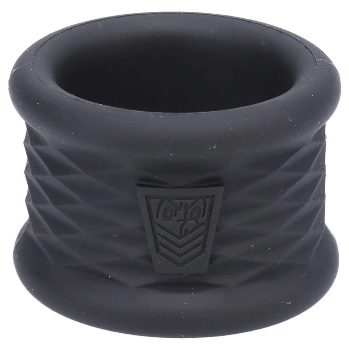 Stretch Flex Trainers short silicone ball stretcher top-down view showing the flared rim, Fort Troff
