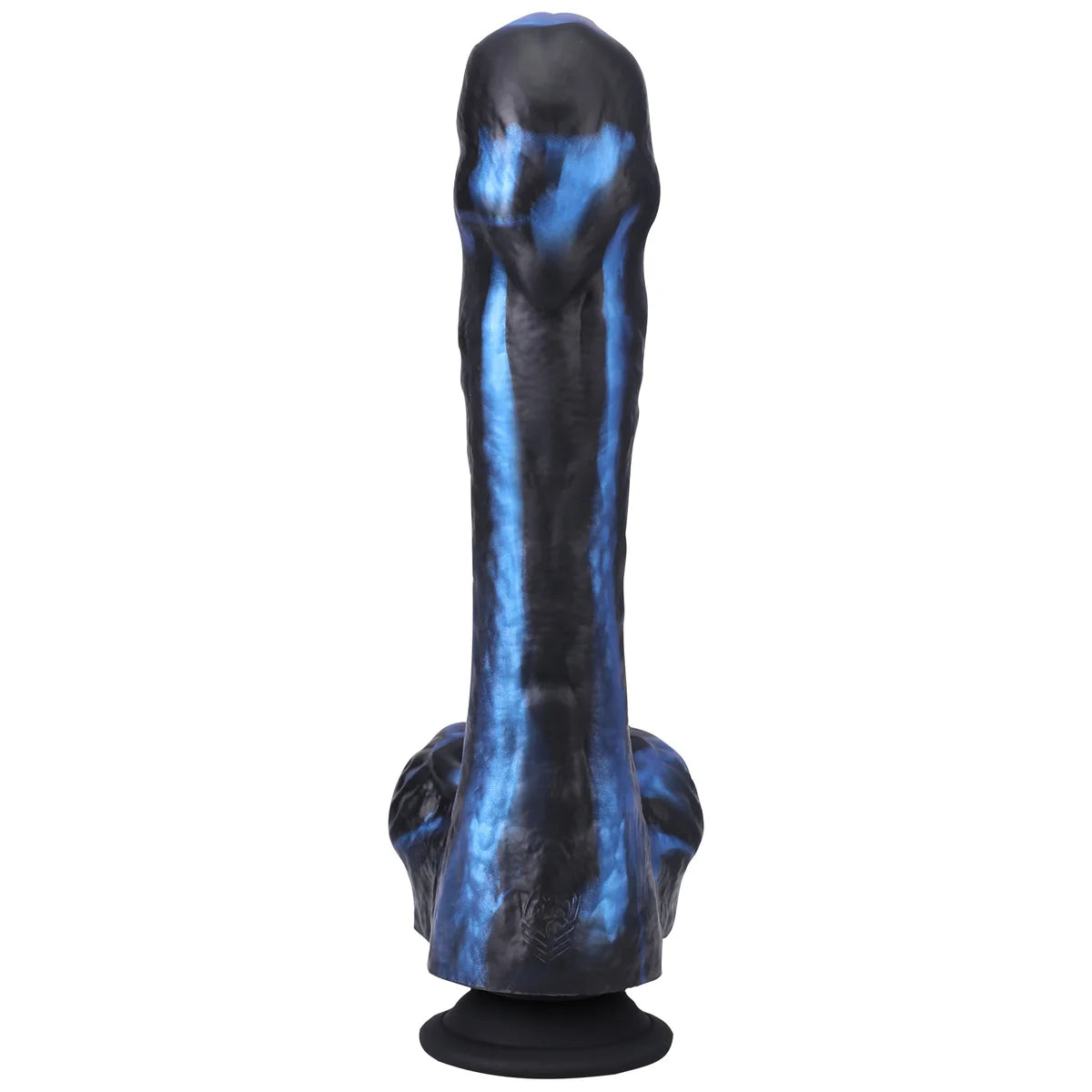 Tendril Thruster Blue rear profile with blue marbling and veins, Fort Troff