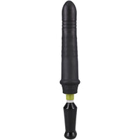 Robo Plunger depth dong front view showing the ribbed shaft and olive control band, Fort Troff