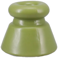 Apex Ball Chute olive silicone parachute cone close-up, flared and flexible, Fort Troff