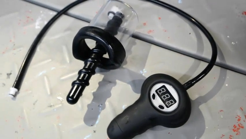 Rosebud Pump Anal Pumping Cylinder video, Fort Troff