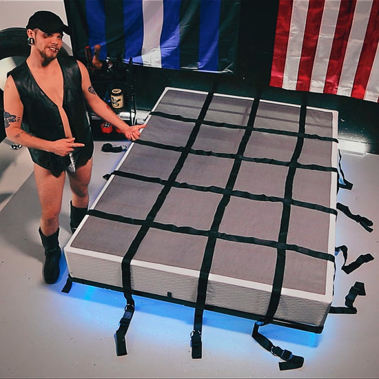 Rock Steady Bed Bondage System video, Fort Troff