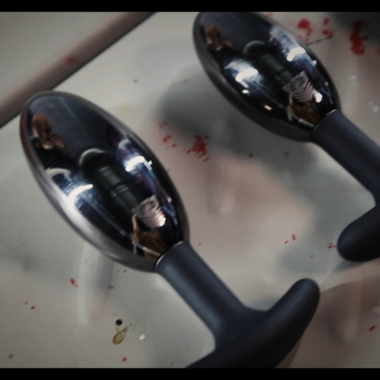 Spring Loaded Metal Butt Plug video, Fort Troff