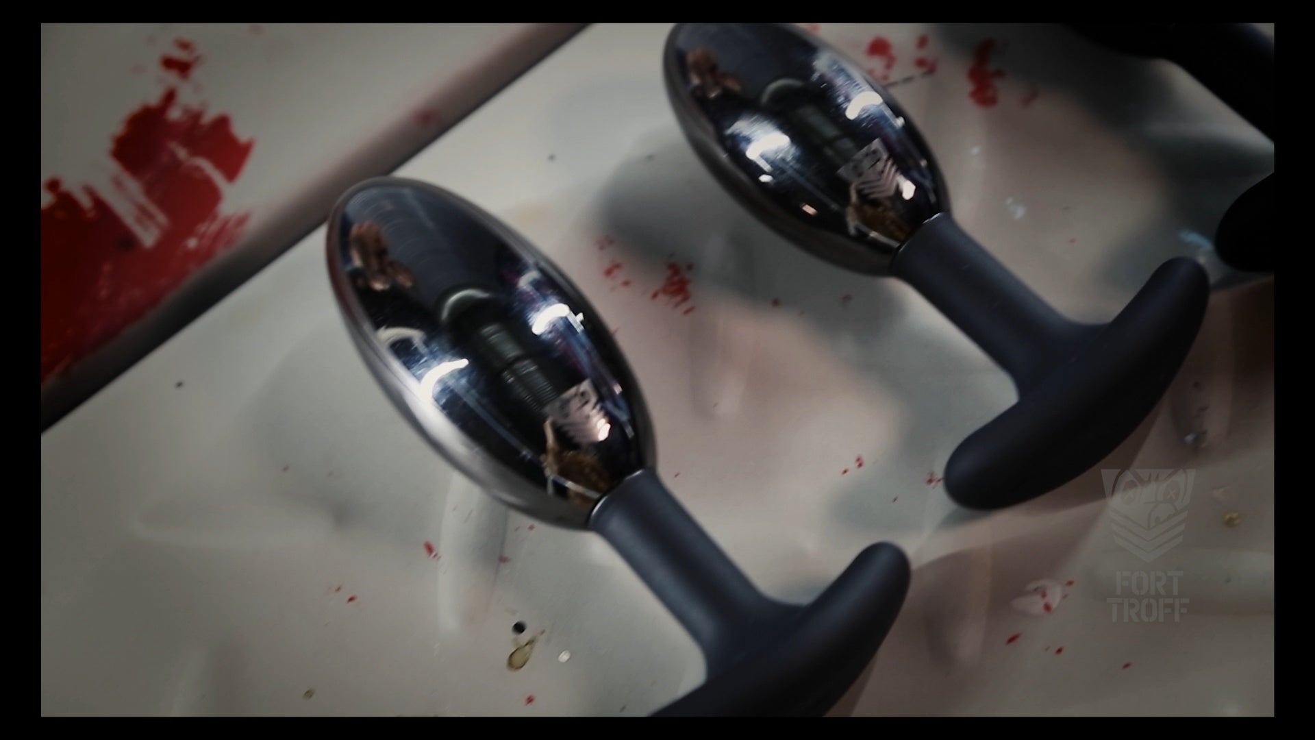 Spring Loaded Metal Butt Plug video, Fort Troff