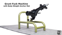 Grunt Fuck Machine with Body-Weight Anchor Mat
