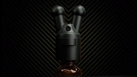 Pig Snout X incense inhaler video, dual-flow topper on a scented oil bottle, Fort Troff