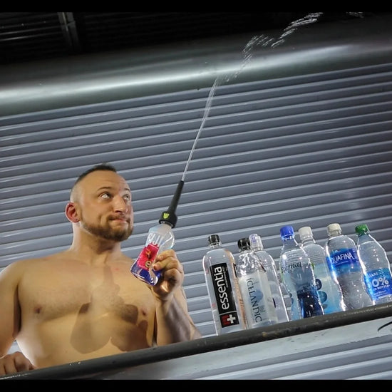 WTR-works Squeeze Bottle Anal Douche Nozzle video, nozzle used with water bottles, Fort Troff
