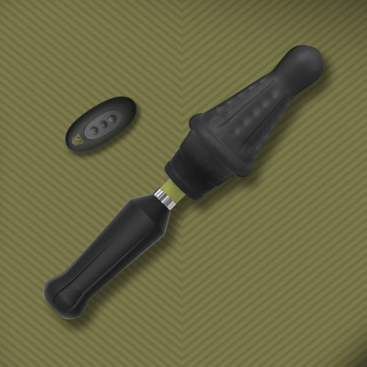 Robo Rammer Rotating Ridge Rimming Dong