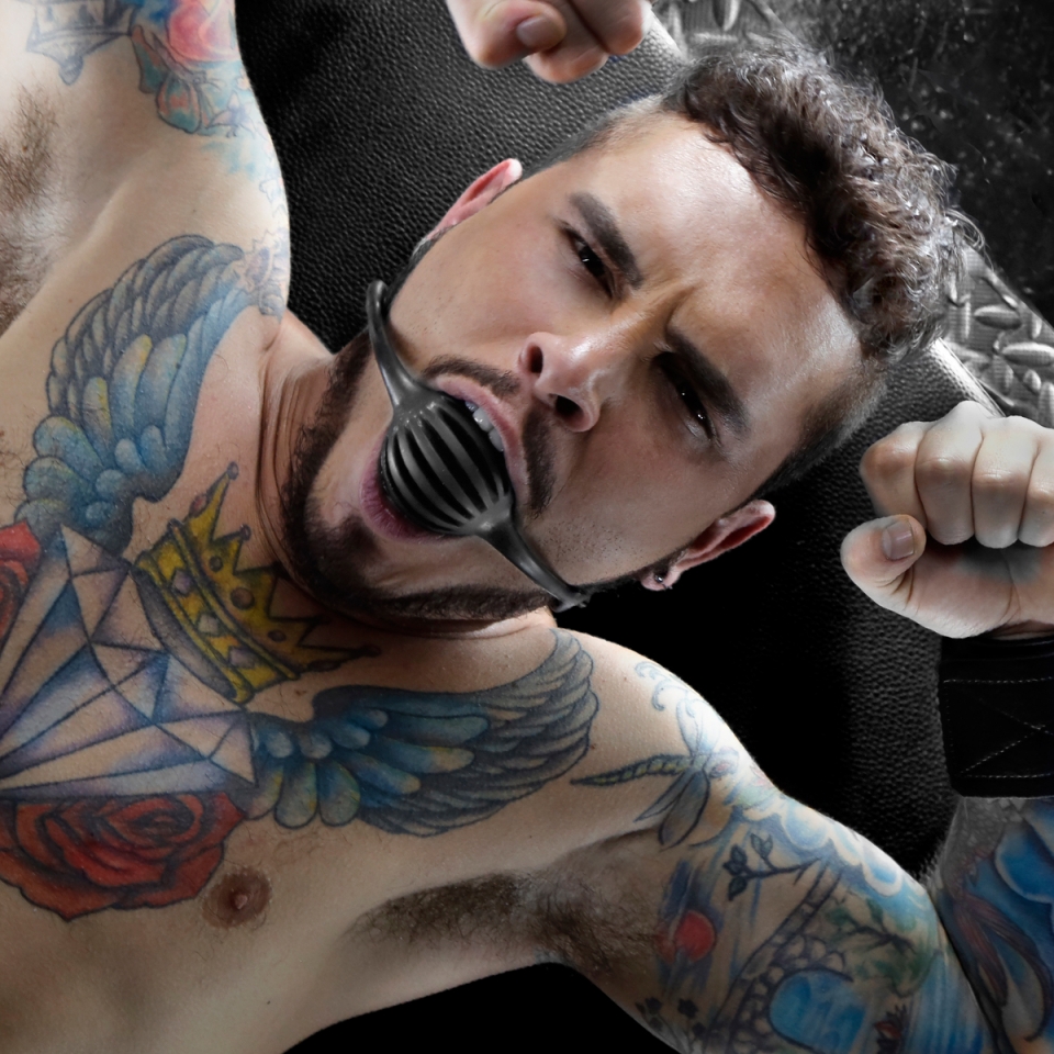 Gay gagged.