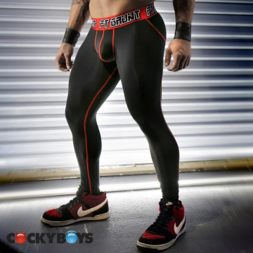 Grunt Corp Legging - Red >>> 30% Off