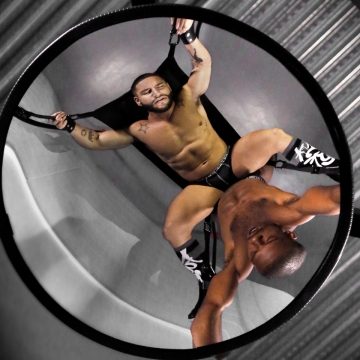 Rock Steady Sling Stand Mirror
