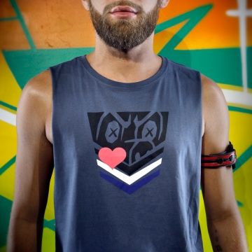 Pigster Pride Tank - Navy Blue >>> 20% Off