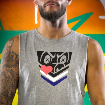 Pigster Pride Tank - Heather Grey >>> 20% Off
