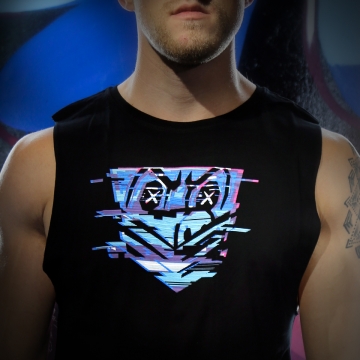 Glitch Tank Blue >>> 20% Off
