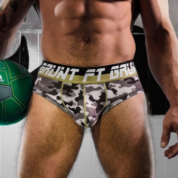 Camo Haze Brief - Fern Green >>> 70% Off