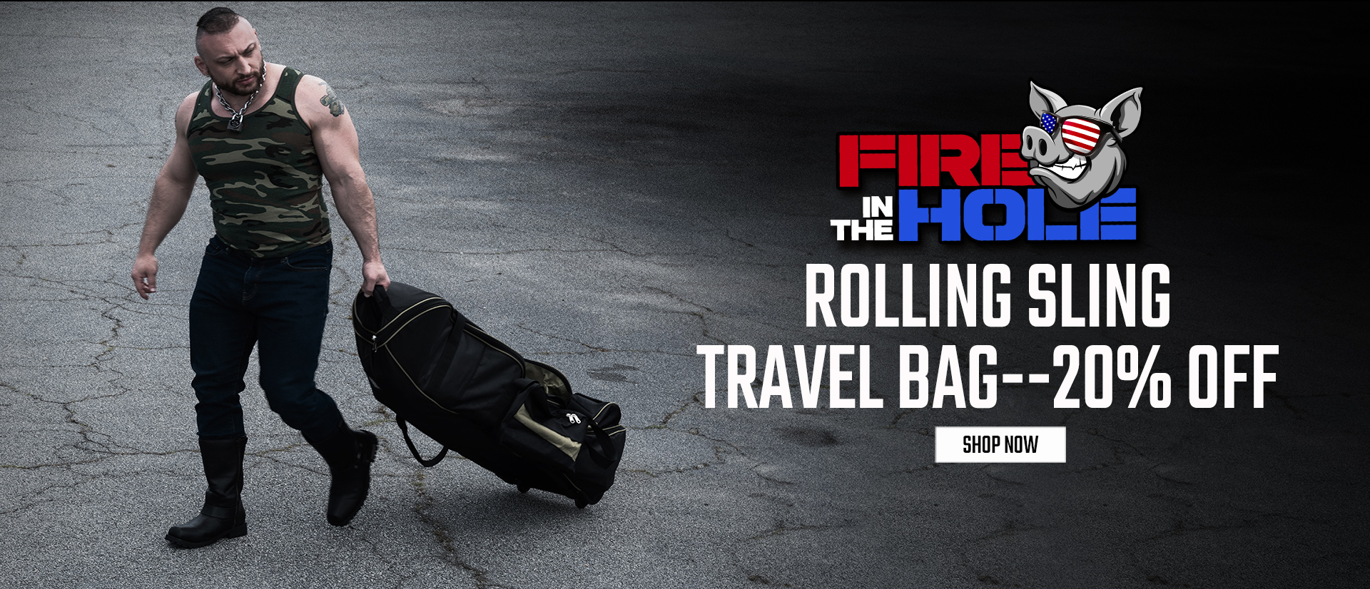 Rolling Sling Travel Bag